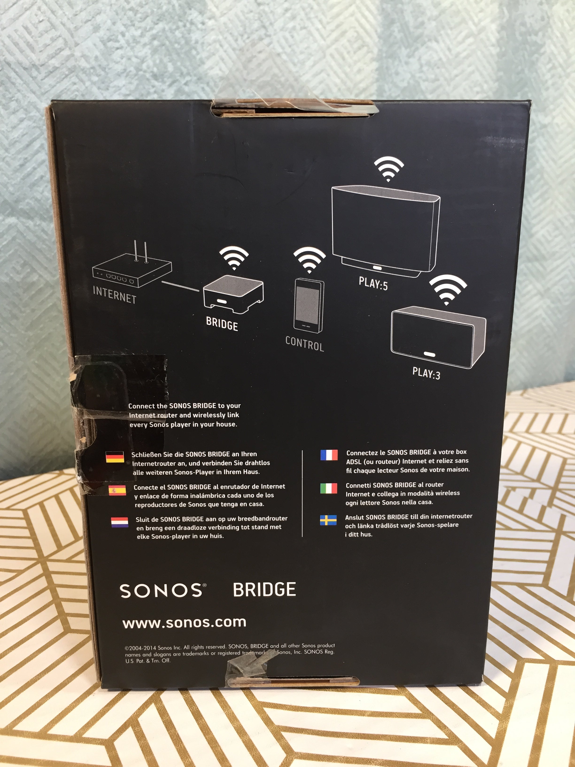 Sonos Bridge for Sonos Wireless Network - USED (7702848897262)